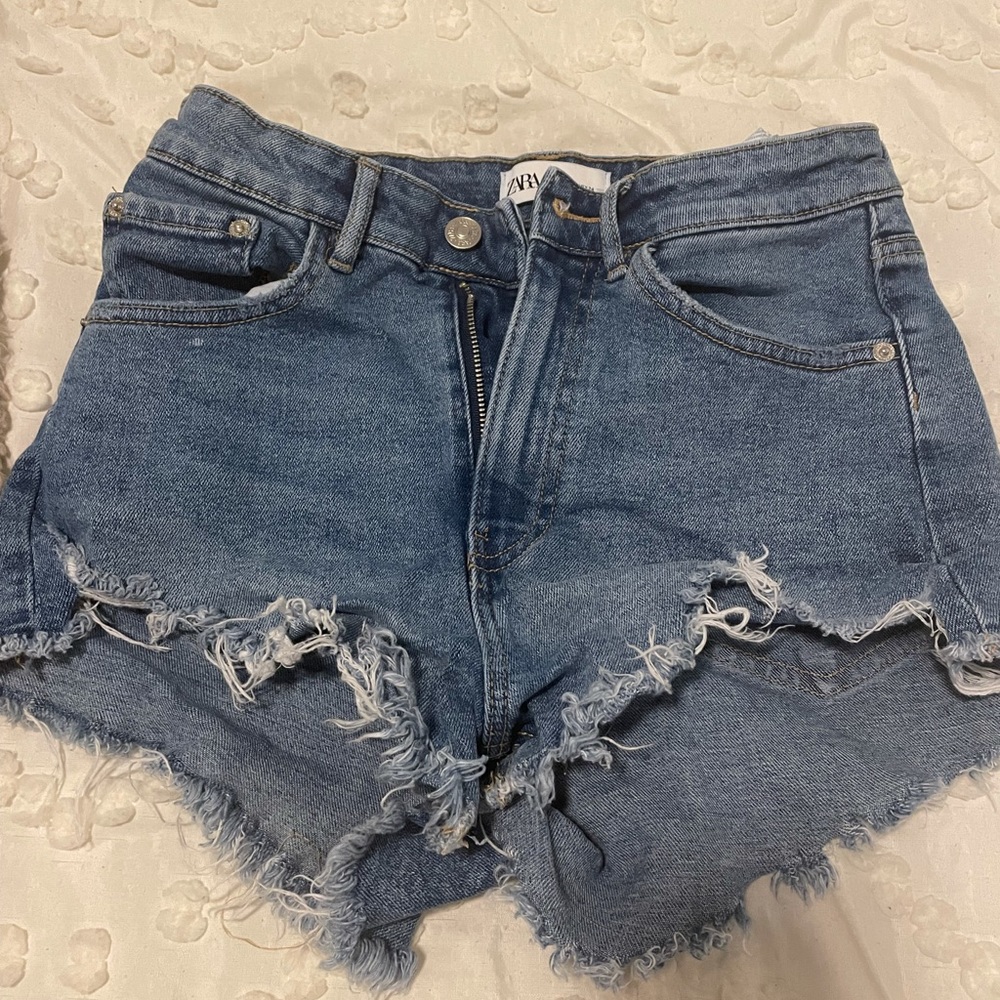 Zara High Rise Shorts